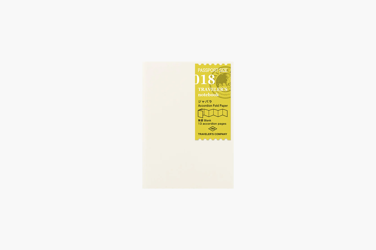 018 Accordion Fold Paper