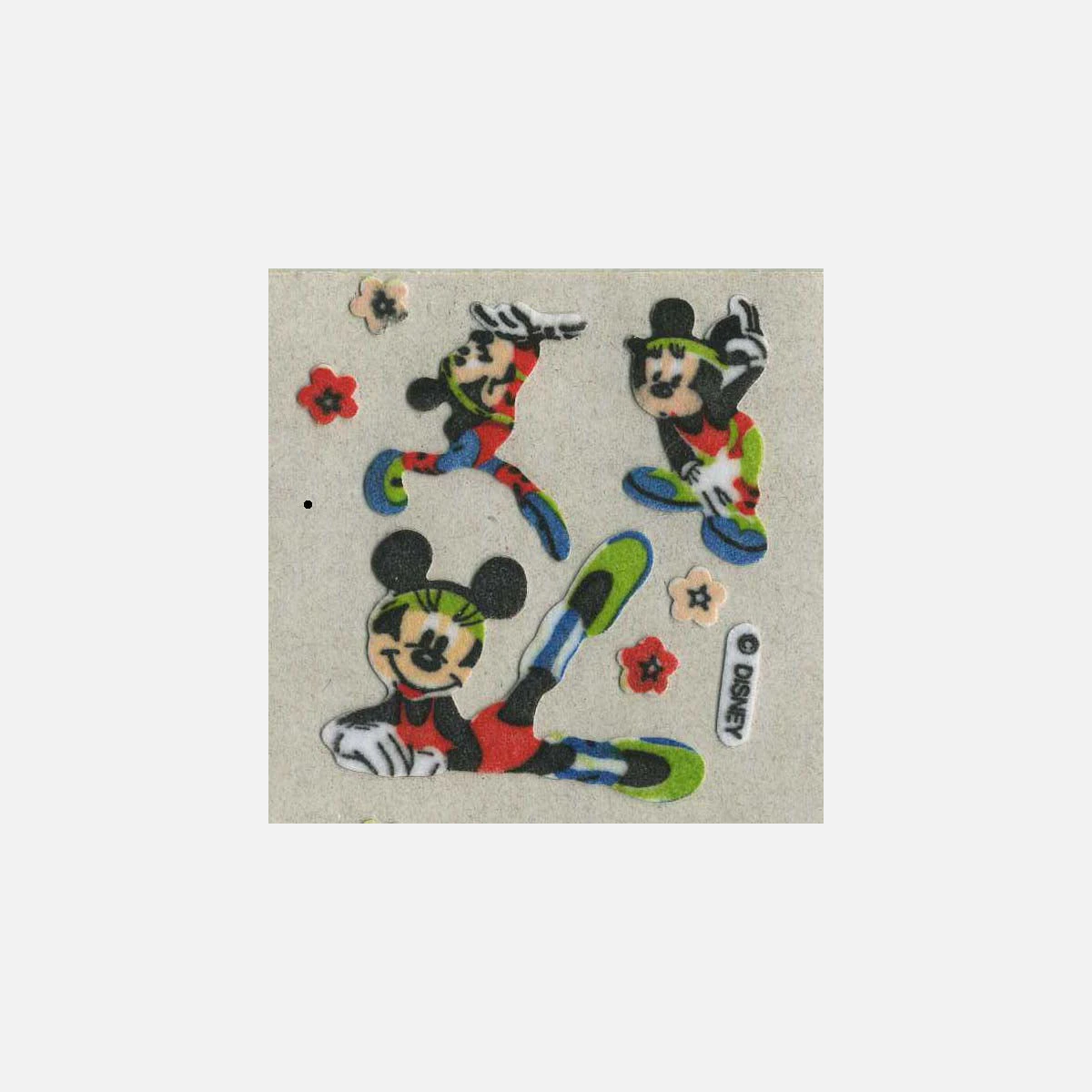 Mickey Doing Gymnastics