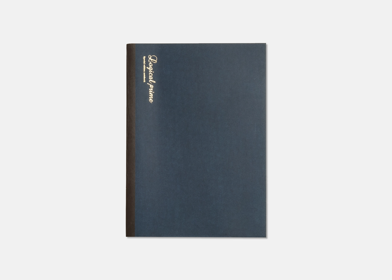 Logical Prime Thread Notebook B5 | Navy
