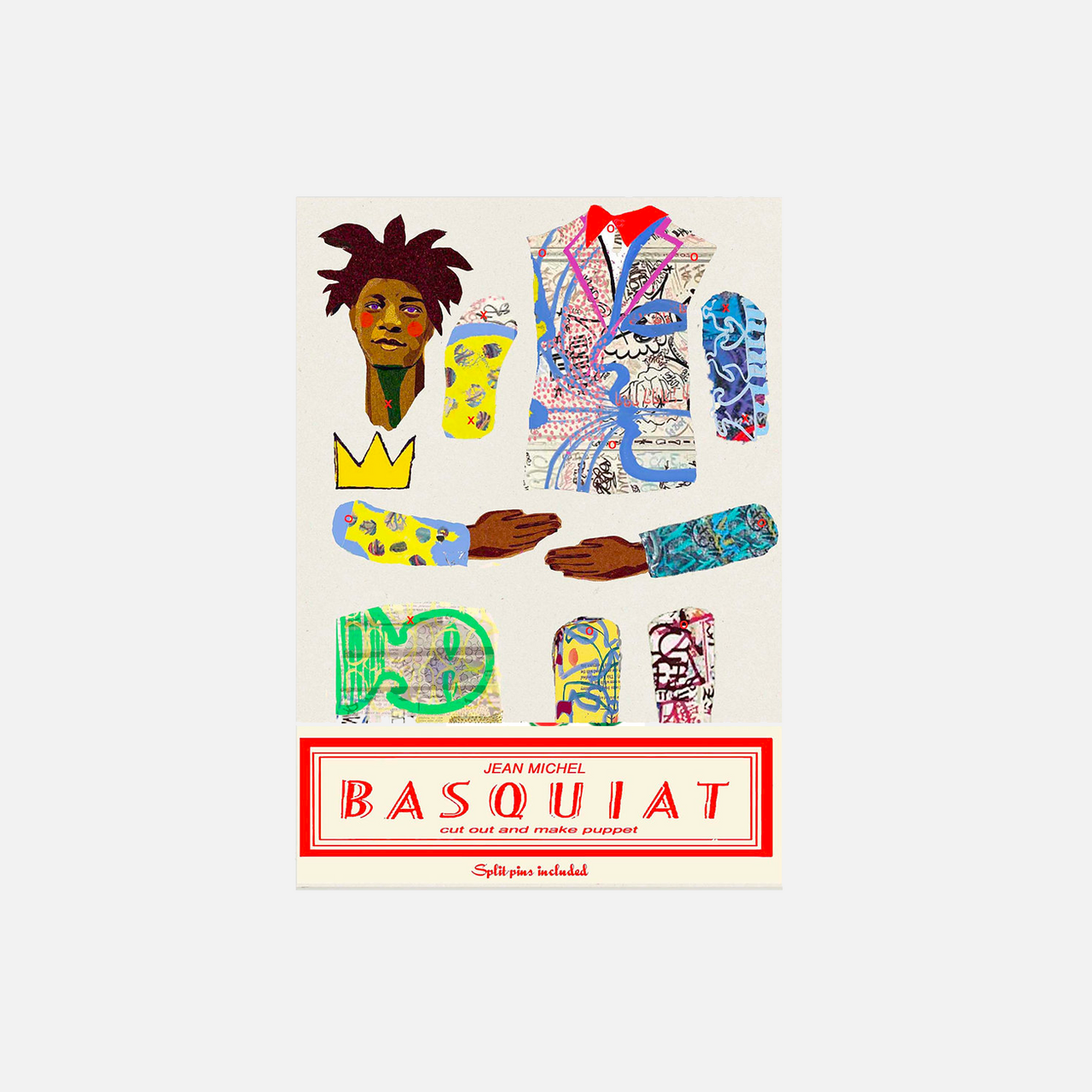 Jean Michel Basquiat DIY Puppet