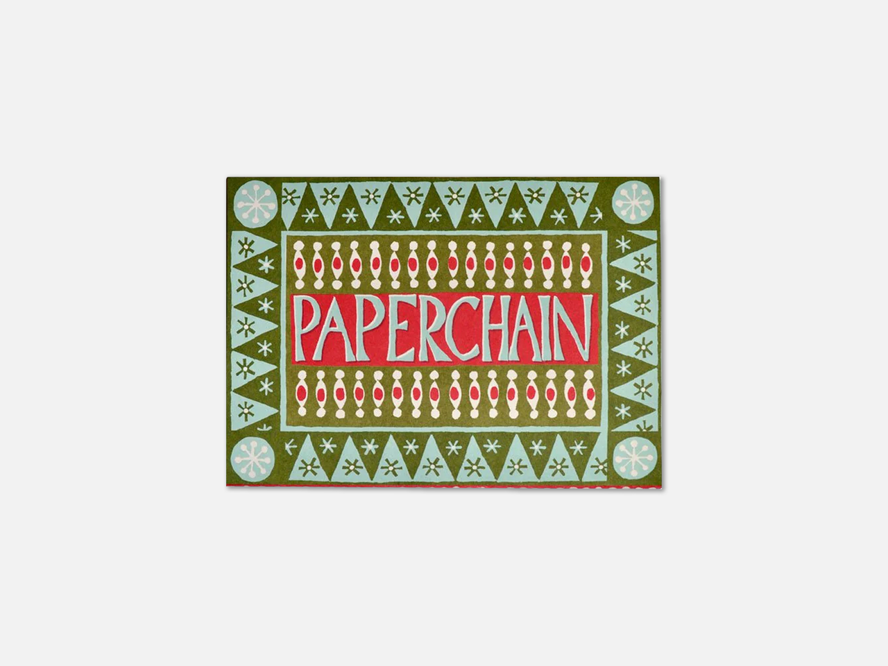Paperchain | Green and Red