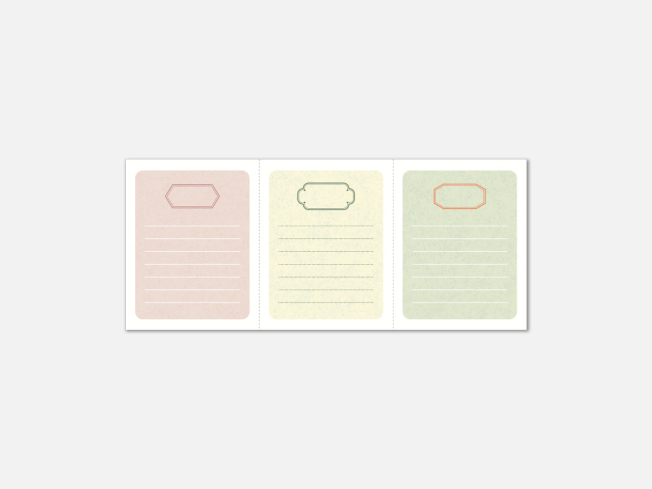 Index Memo Pad | Soft