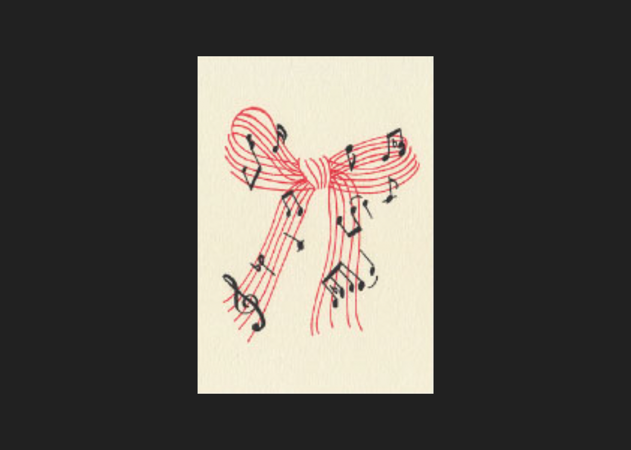 Music Note Ribbon