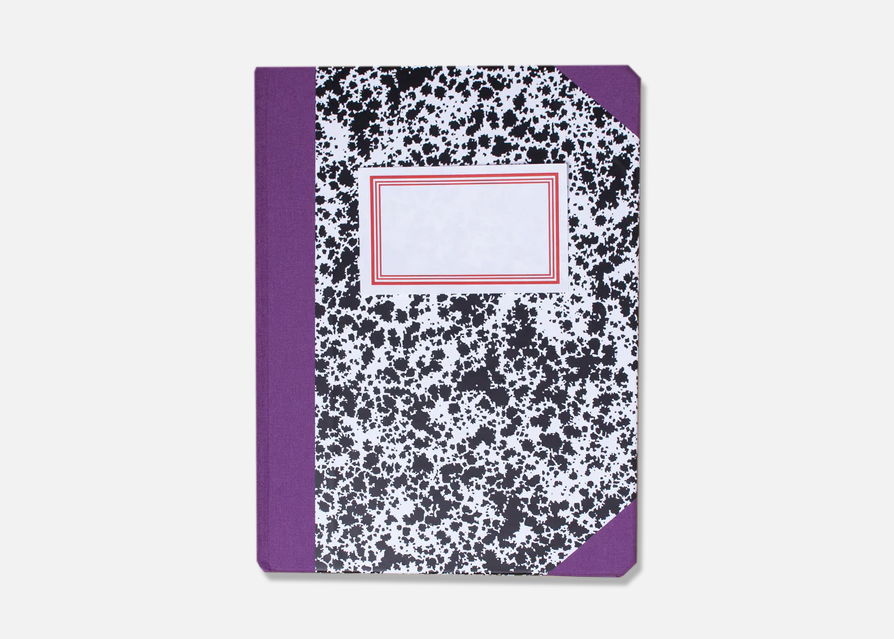 Cloud Print Notebook | Purpura