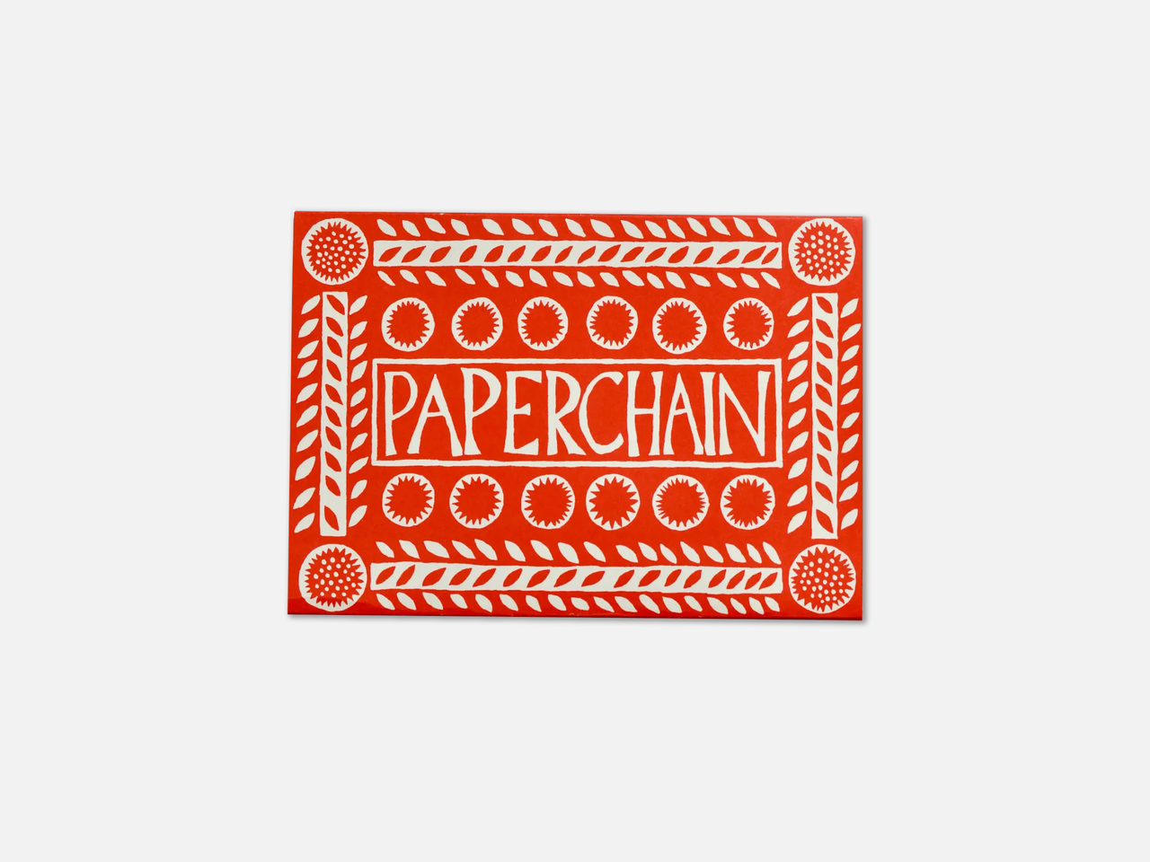 Paperchain | Red and White