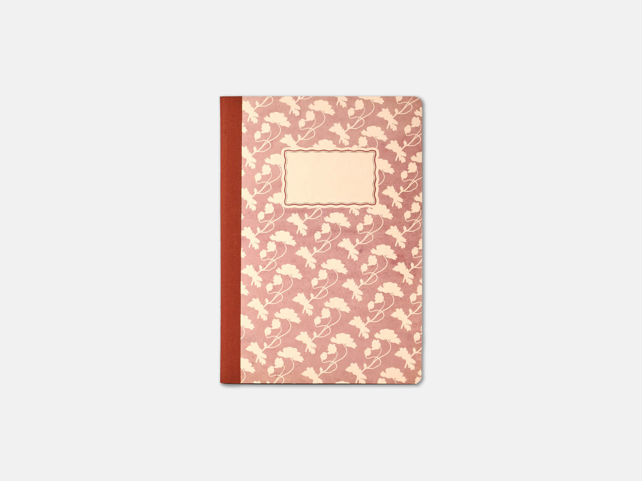 A5 Single Notebook | Runge Pink Flowers