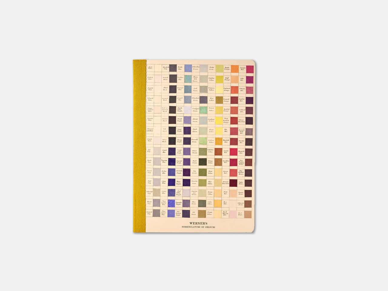 A5 Single Notebook | Werner's Nomenclature of Colours