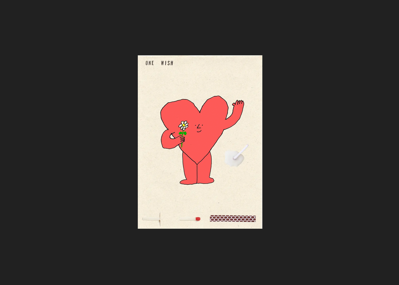 Heart with Flower
