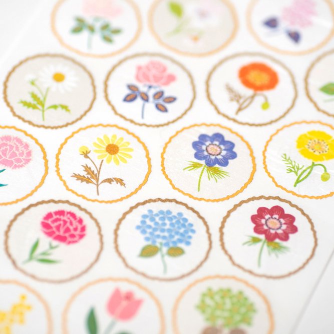 Lucky Flowers Stickers