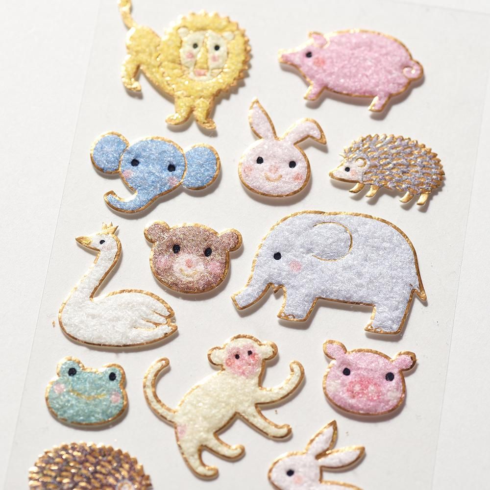 Pastel Animal Stickers