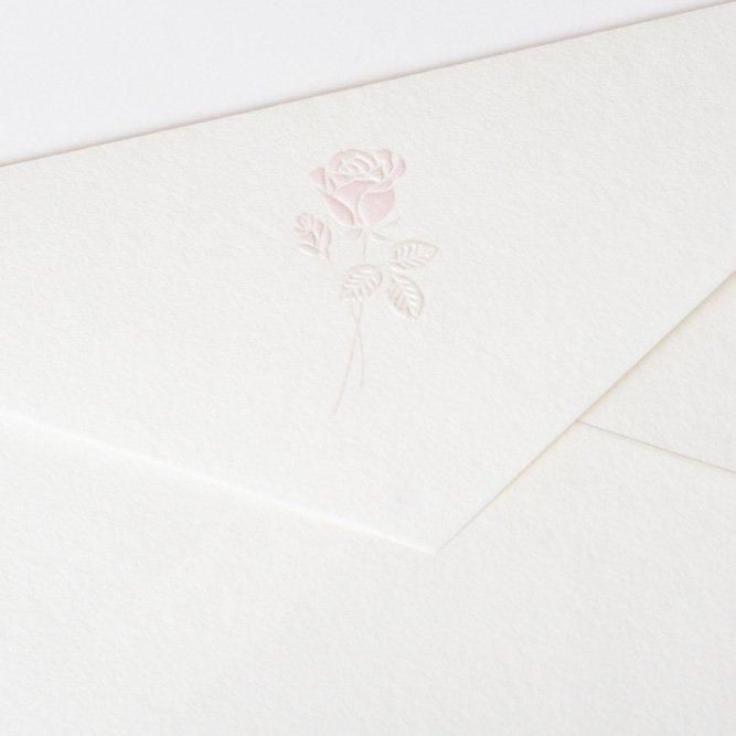 Embossed Envelopes | Rose