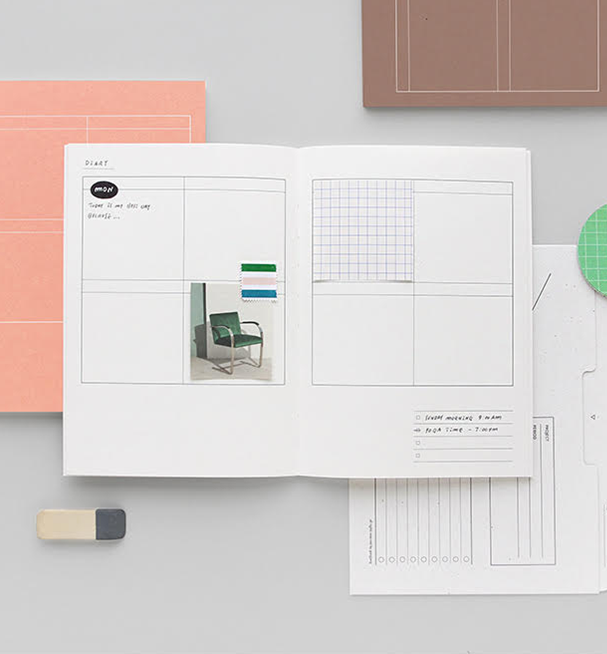 Eight Steps Notebook | Brick