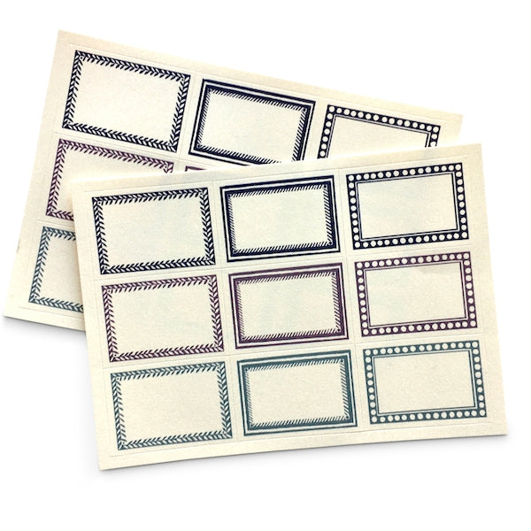 Small Adhesive Labels