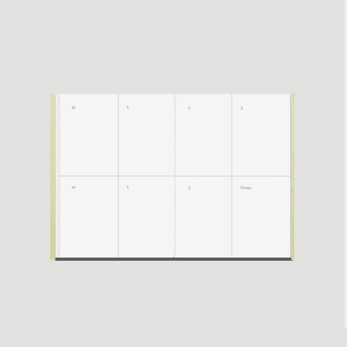 Pocket Weekly Planner A6 | Undated