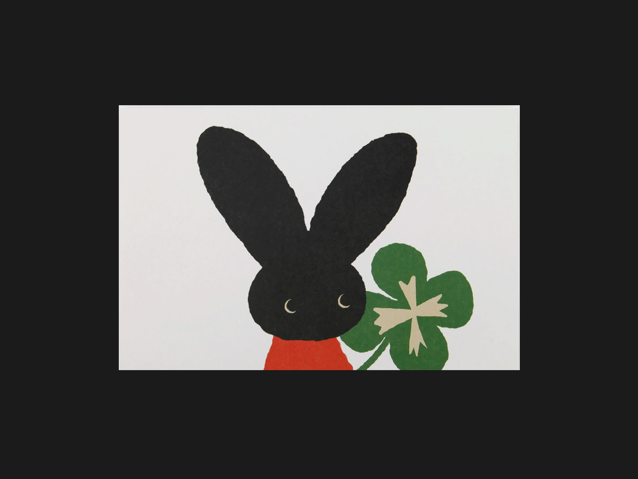 Bunny Postcard