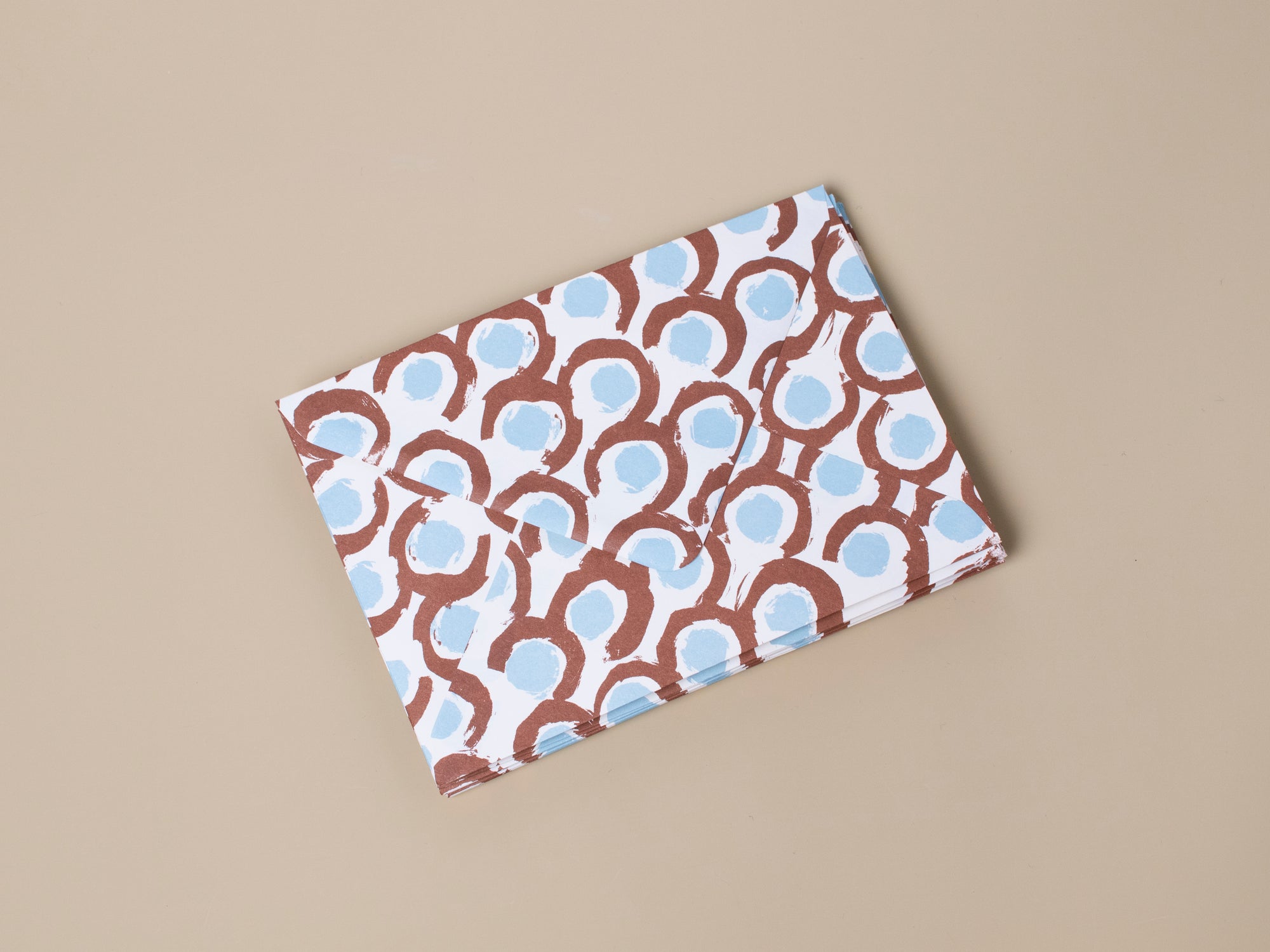 10 Patterned Envelopes