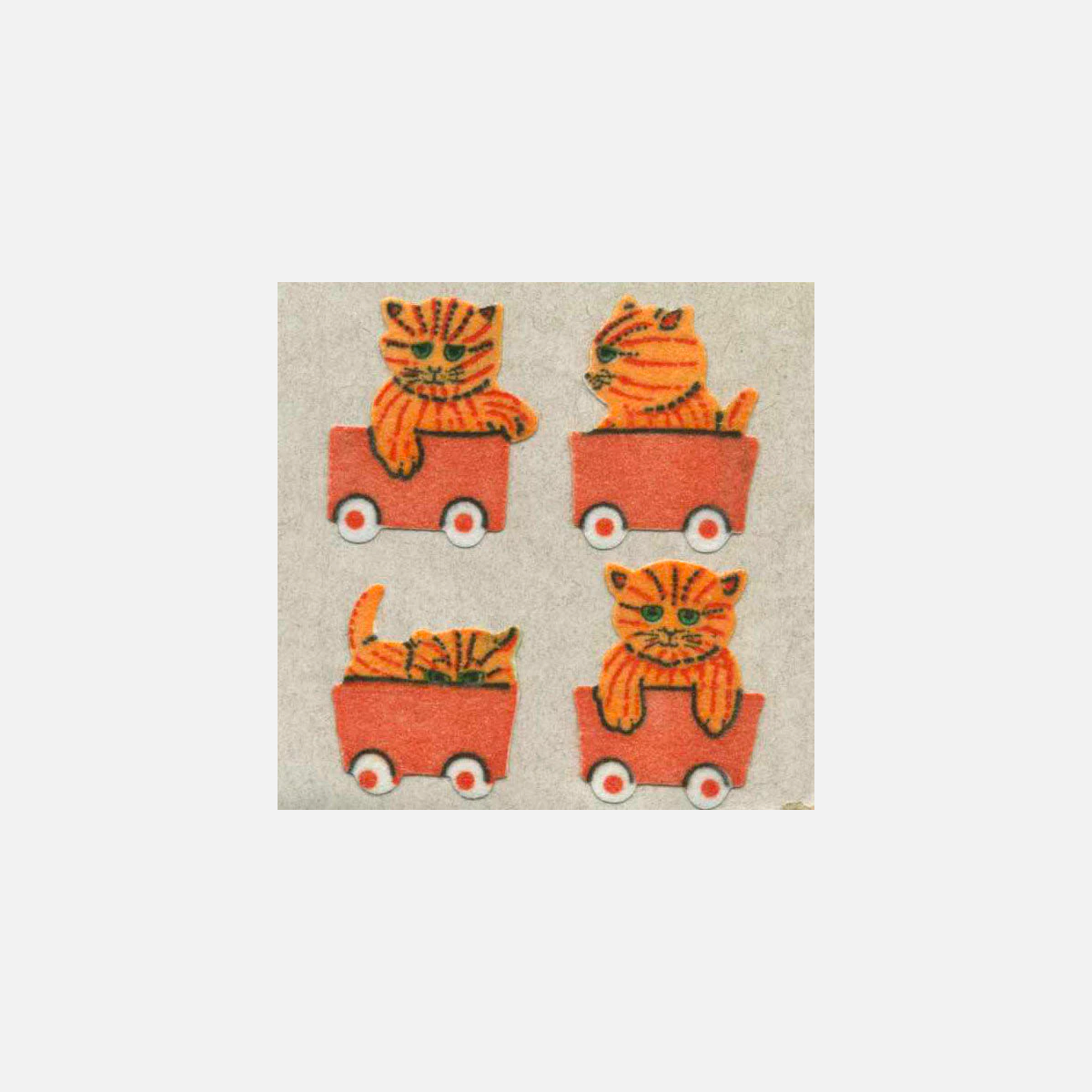 Kittens in Train