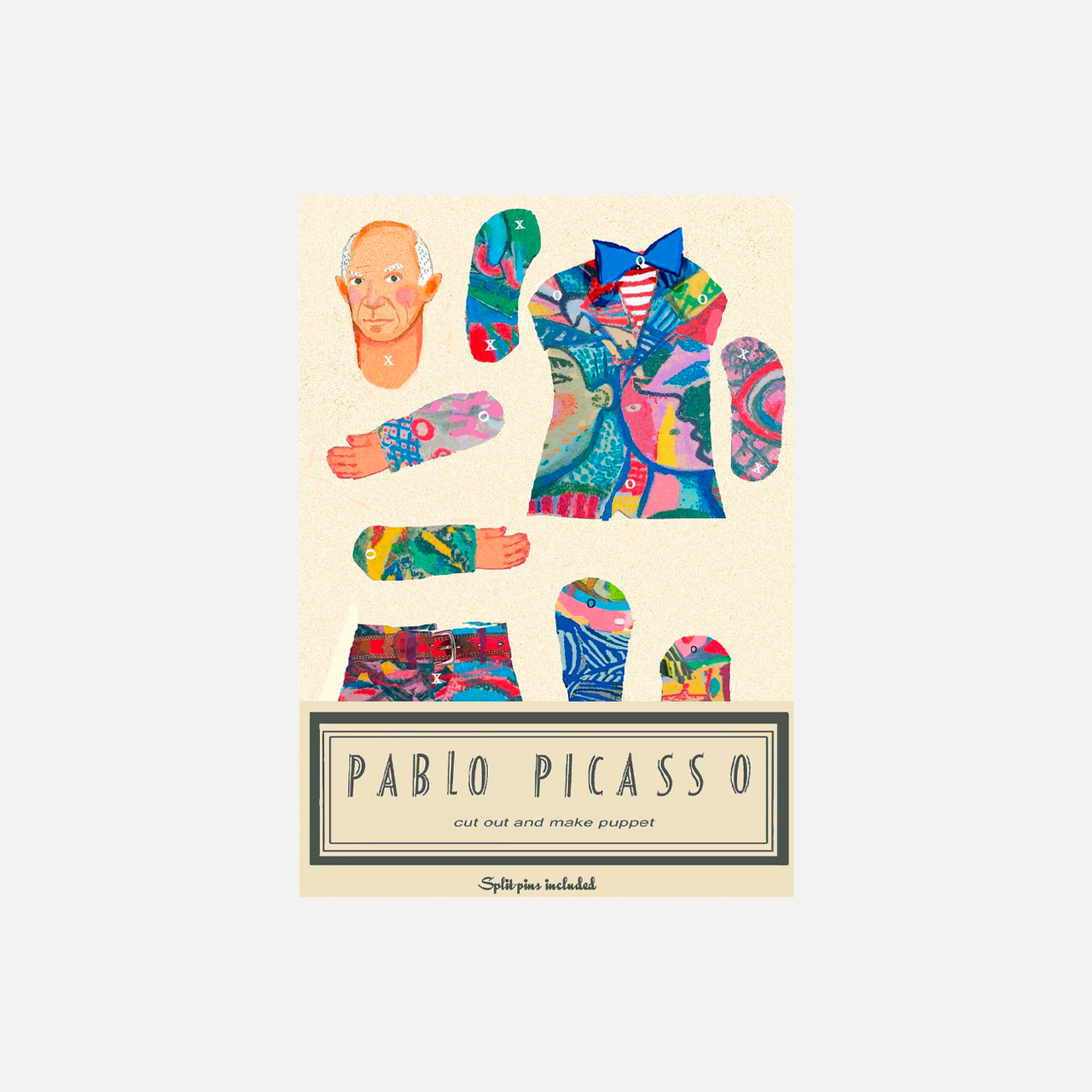 Pablo Picasso DIY Puppet