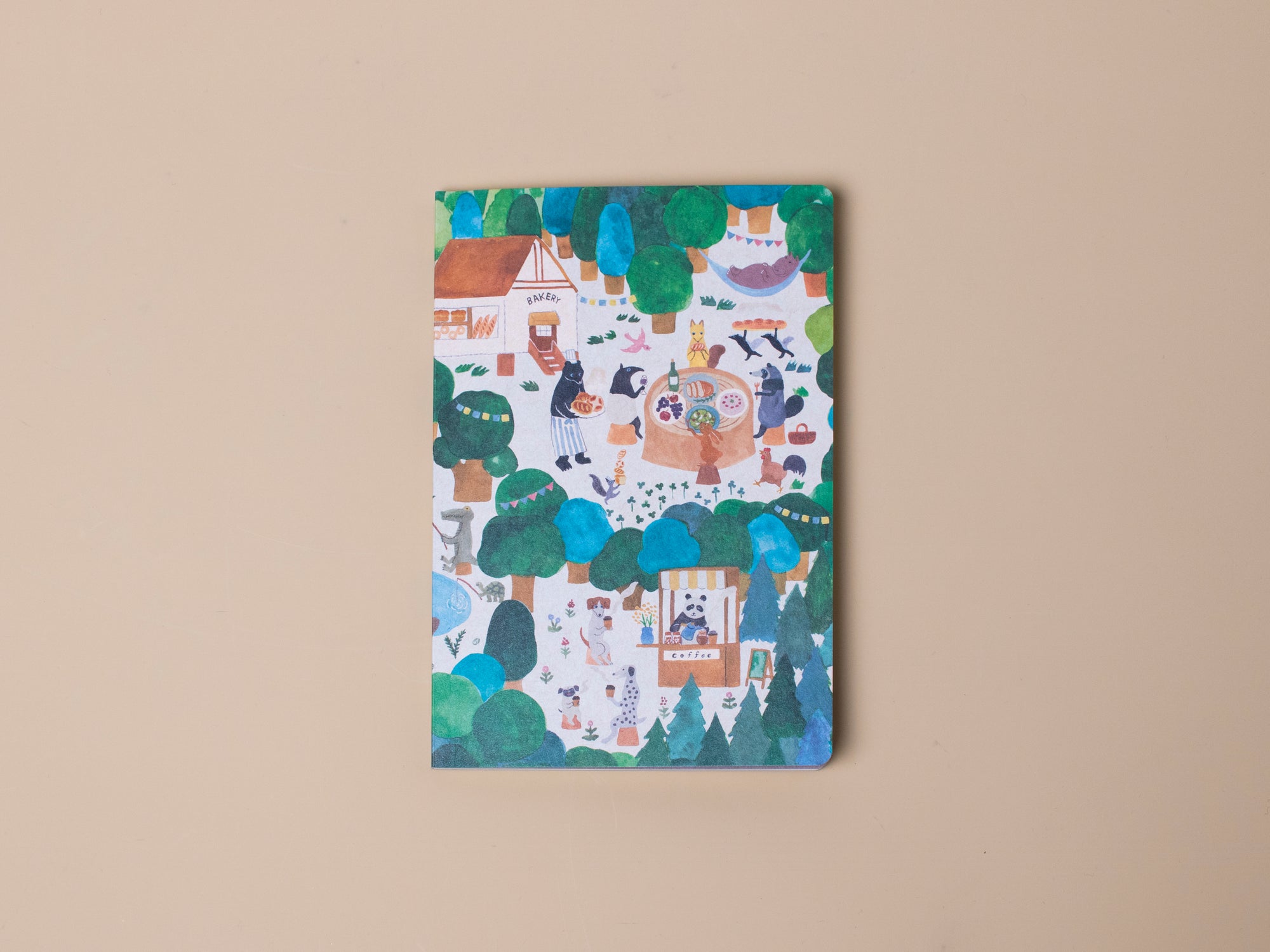 Yuru Log Notebook | Forest Animal