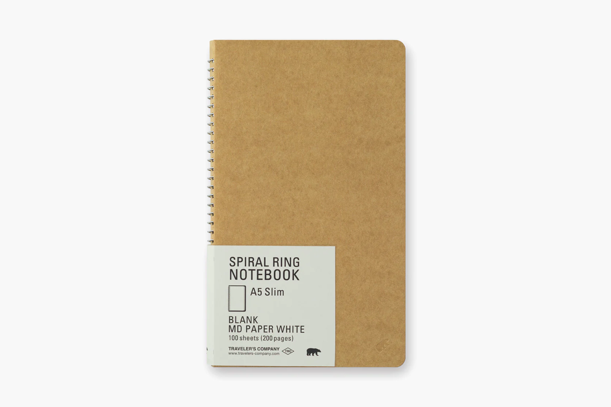 Spiral Ring Notebook | MD Paper White