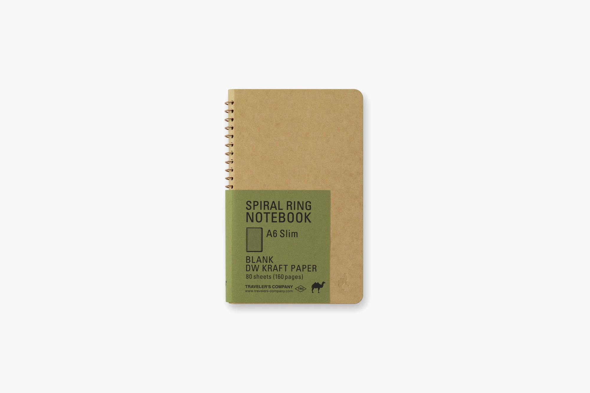 Spiral Ring Notebook | Kraft Paper