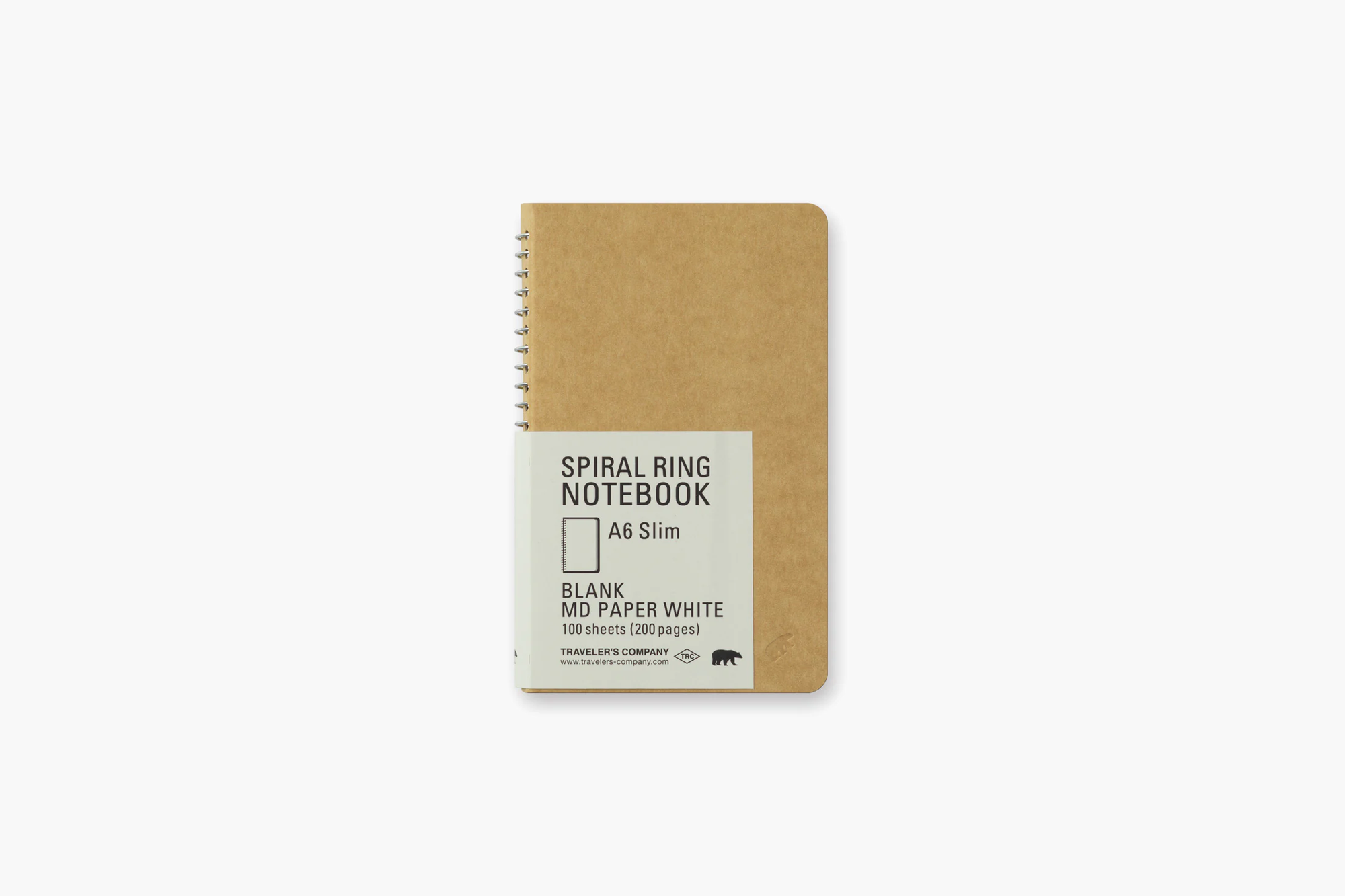 Spiral Ring Notebook | MD Paper White