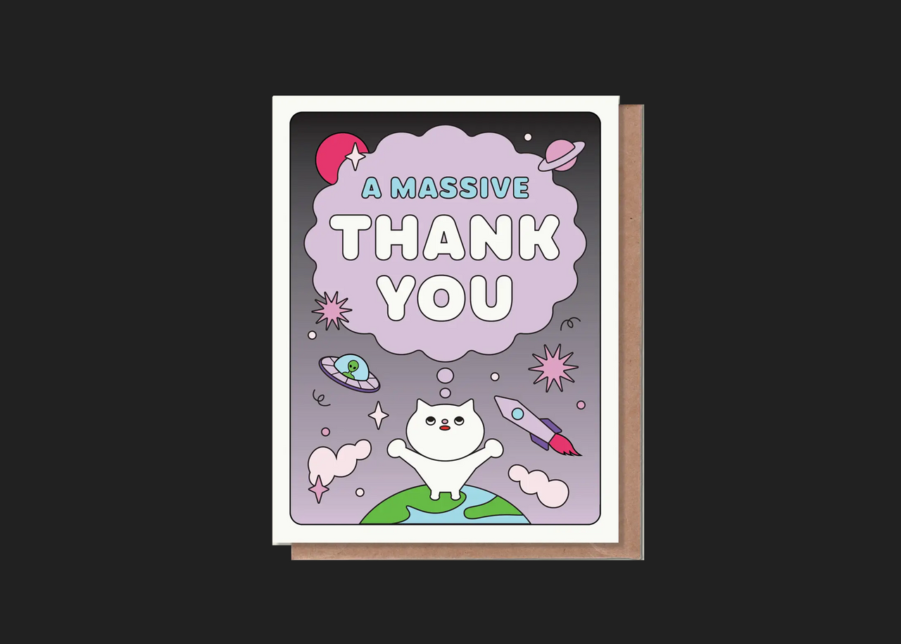 A Massive Thank You