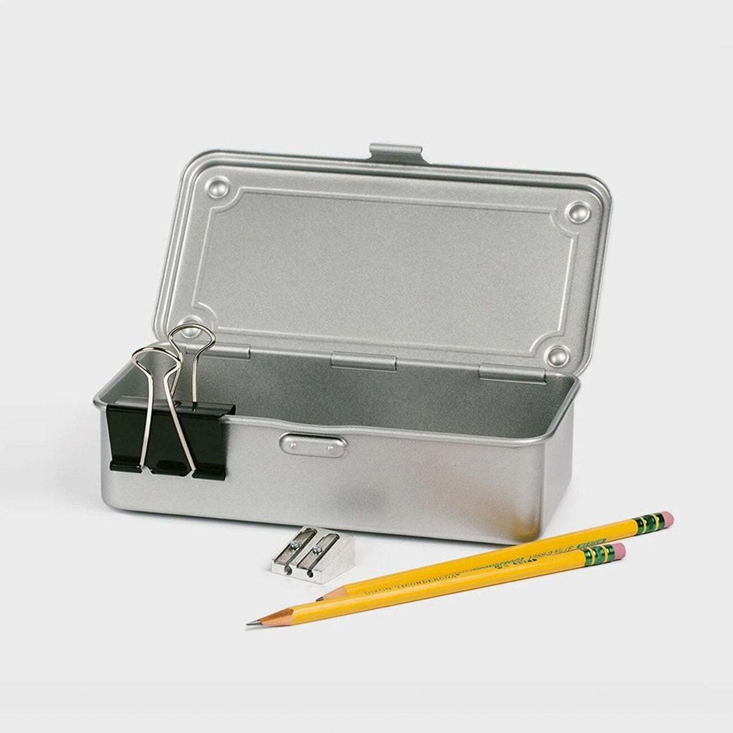 Toyo Steel Stackable Storage Box | Silver