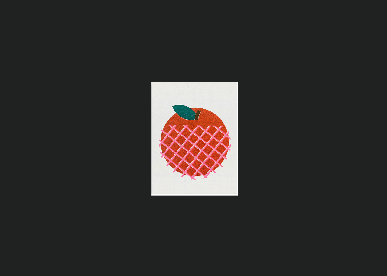 Fuji Apple Mini Card