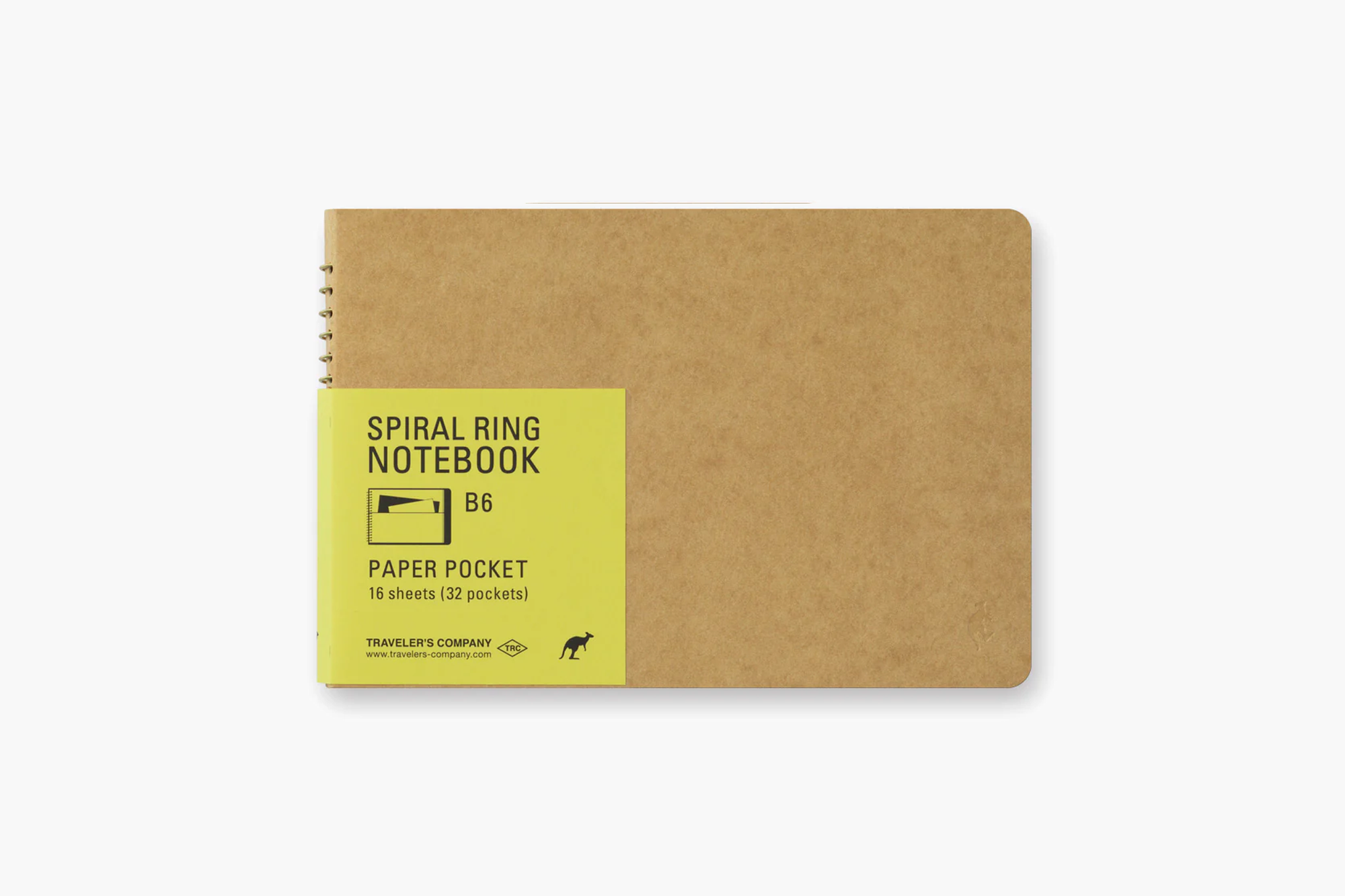 Spiral Ring Notebook | Paper Pocket