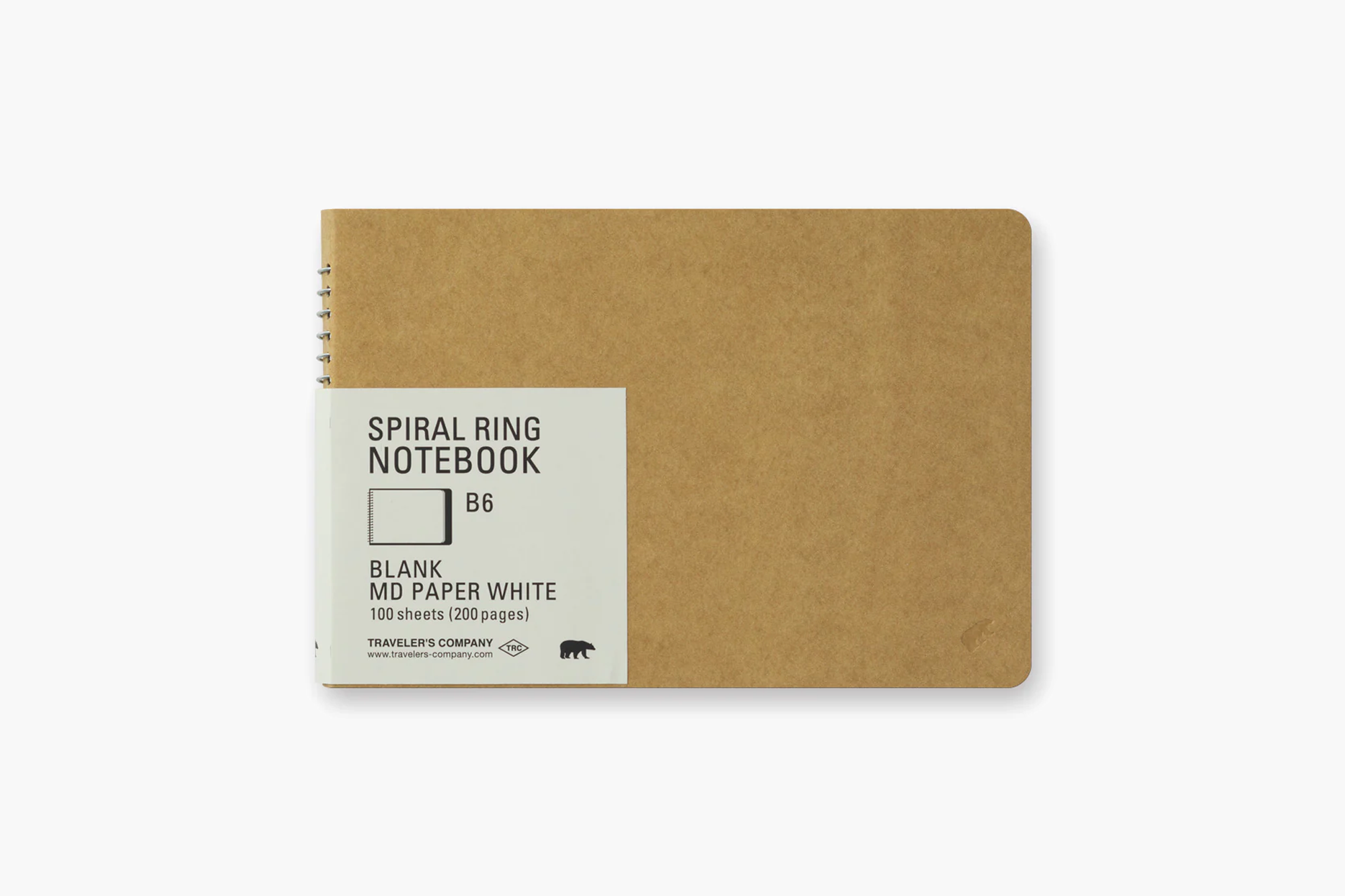 Spiral Ring Notebook | MD Paper White