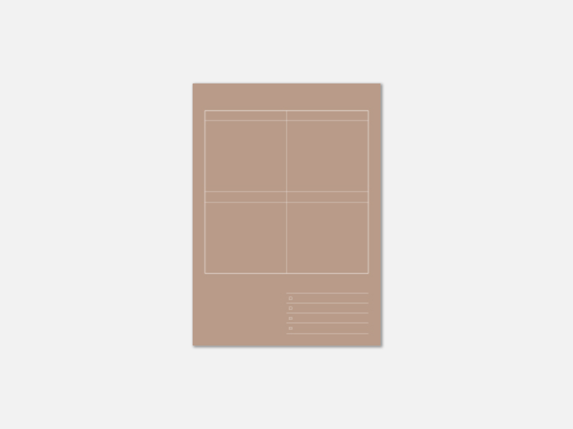 Eight Steps Notebook | Brick