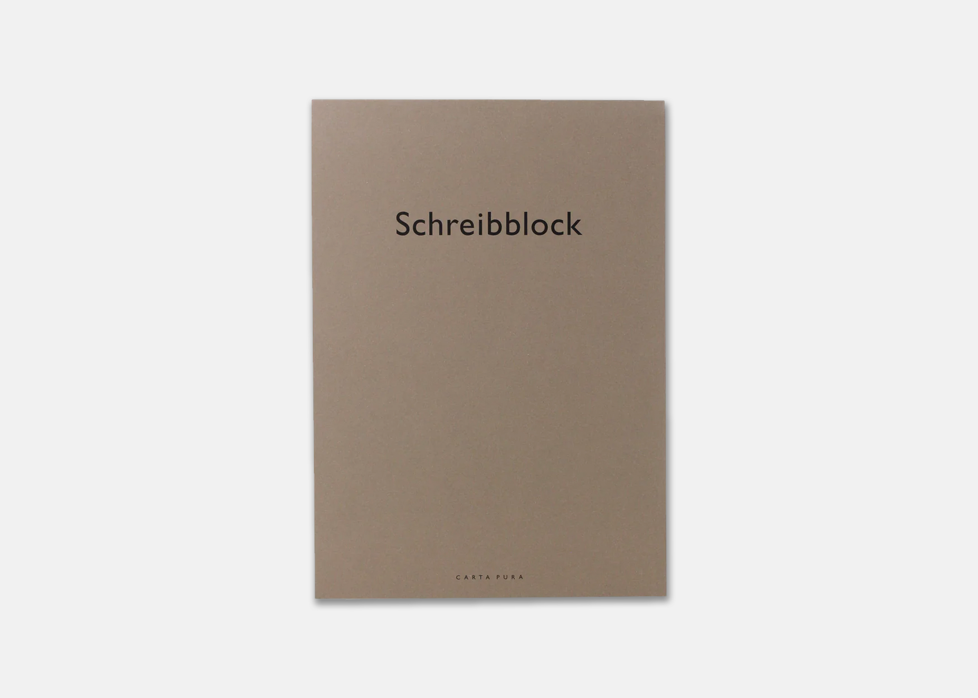 Schreibblock | Brown