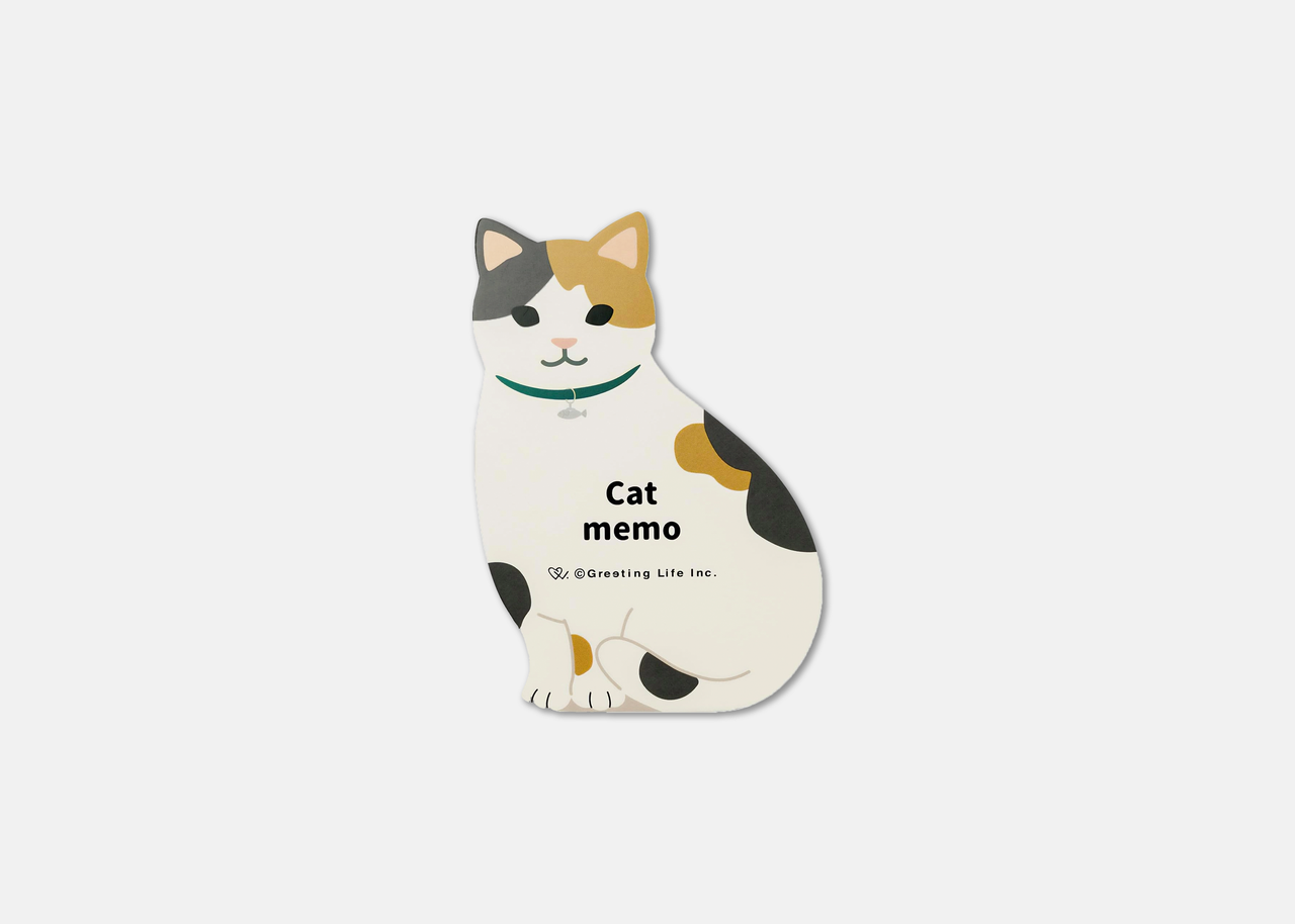 Cat Memo Pad