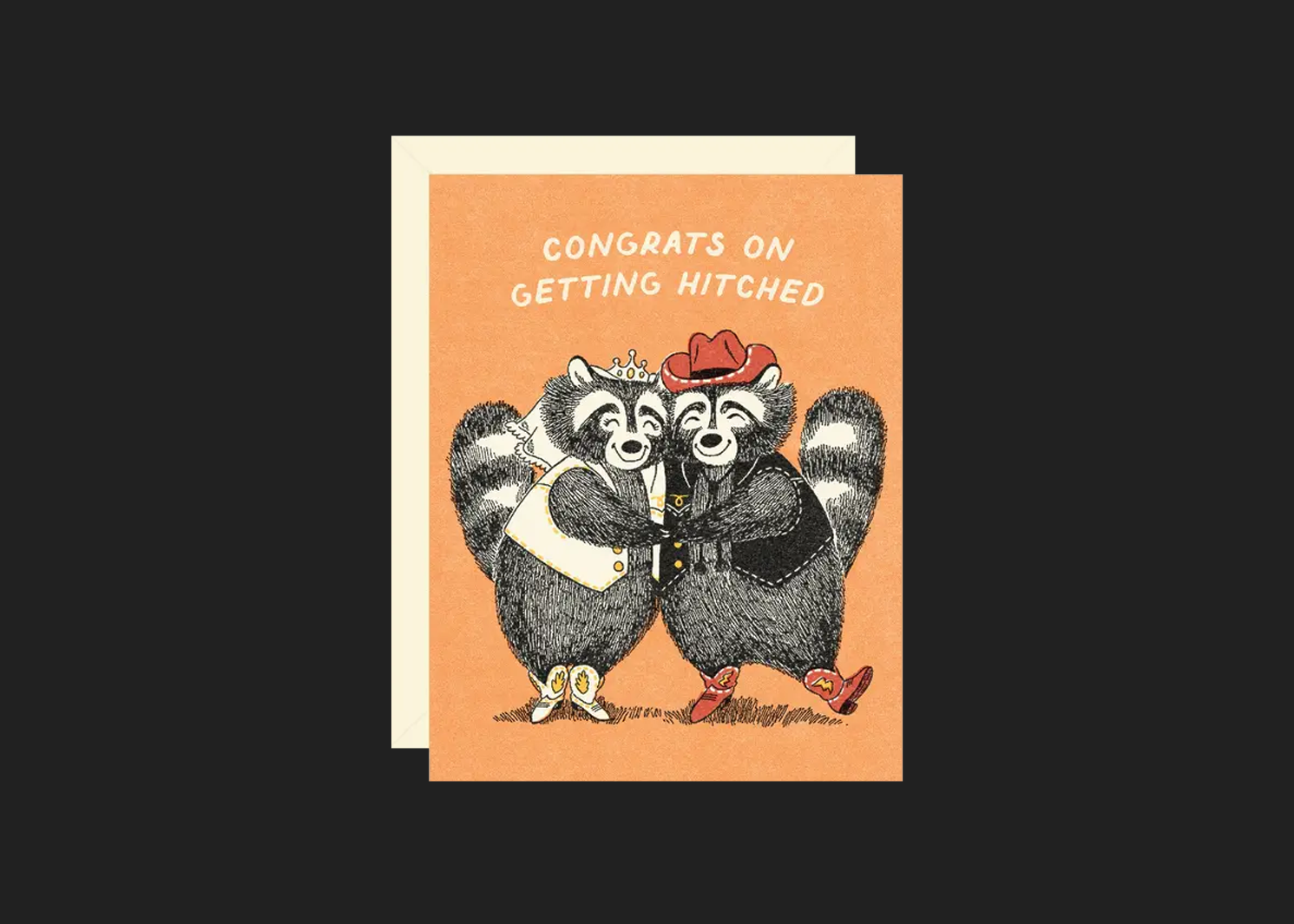 Raccoons Getting Hitched