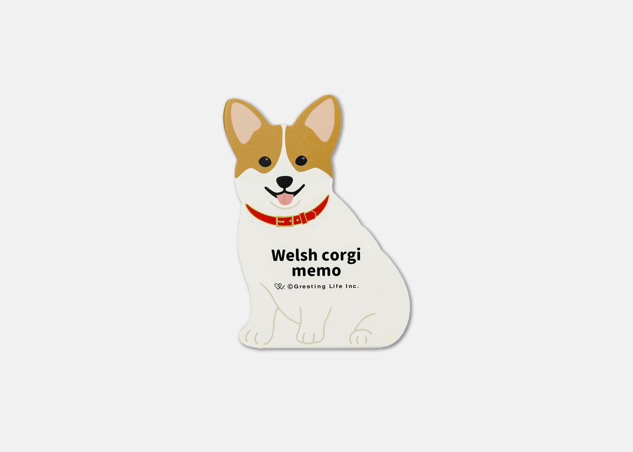 Corgi Memo Pad