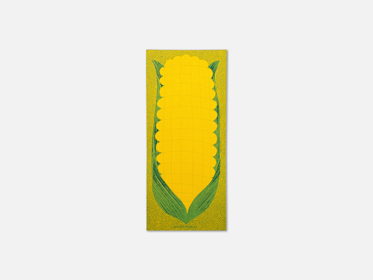 Risograph Notepad | Corn