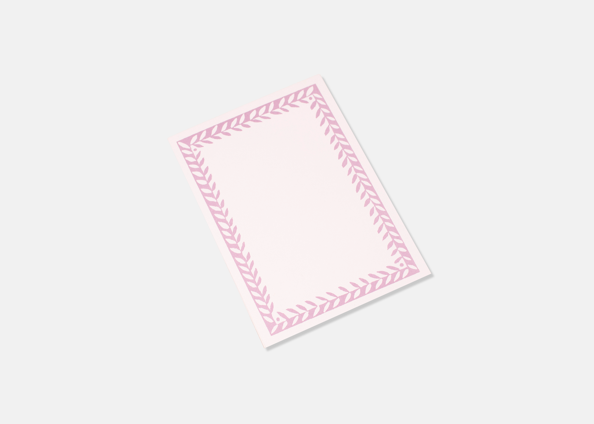 Postcards with Patterned Border