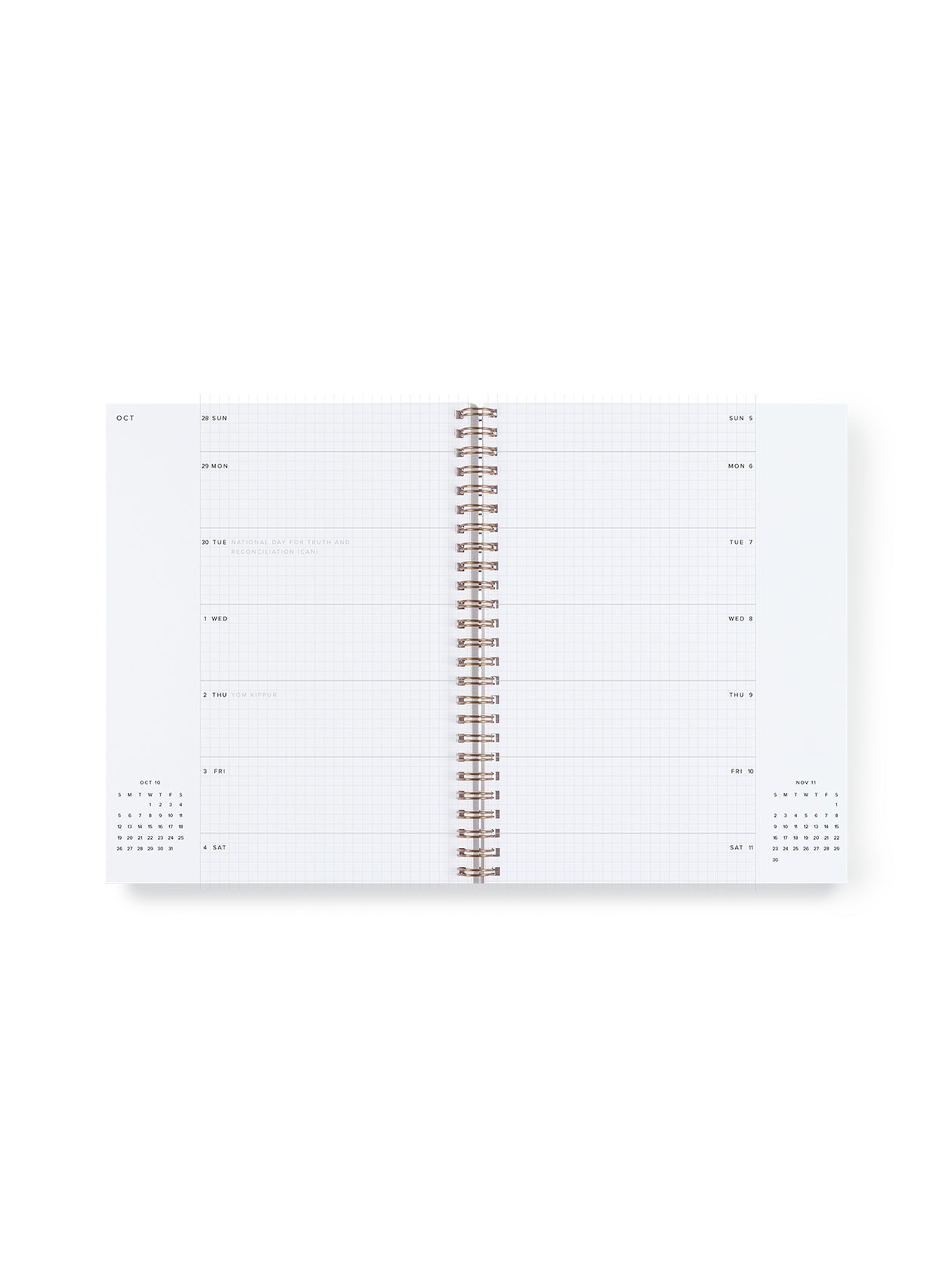 25-26 Weekly Grid Planner | Fern Green