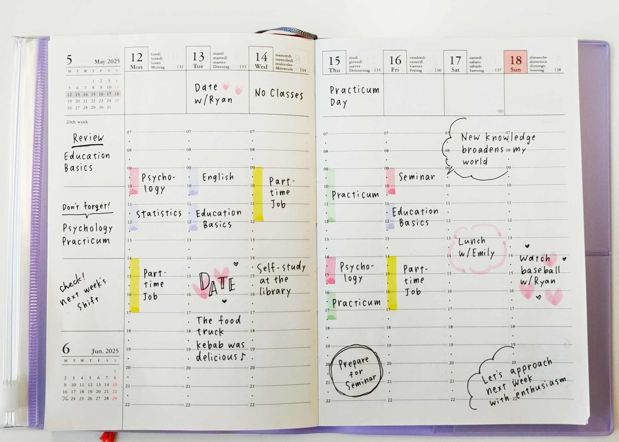 Weekly Vertical Planner | 2025-2026