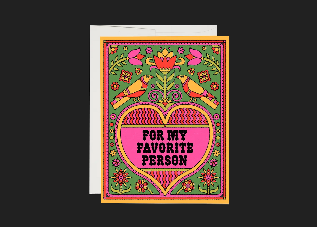 For My Favorite Person