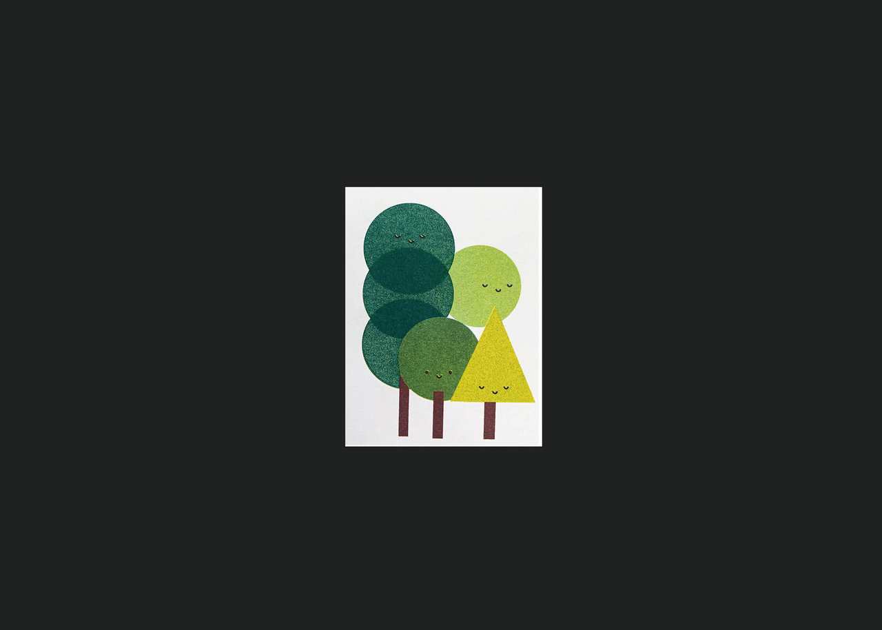 Forest Bathing Mini Card