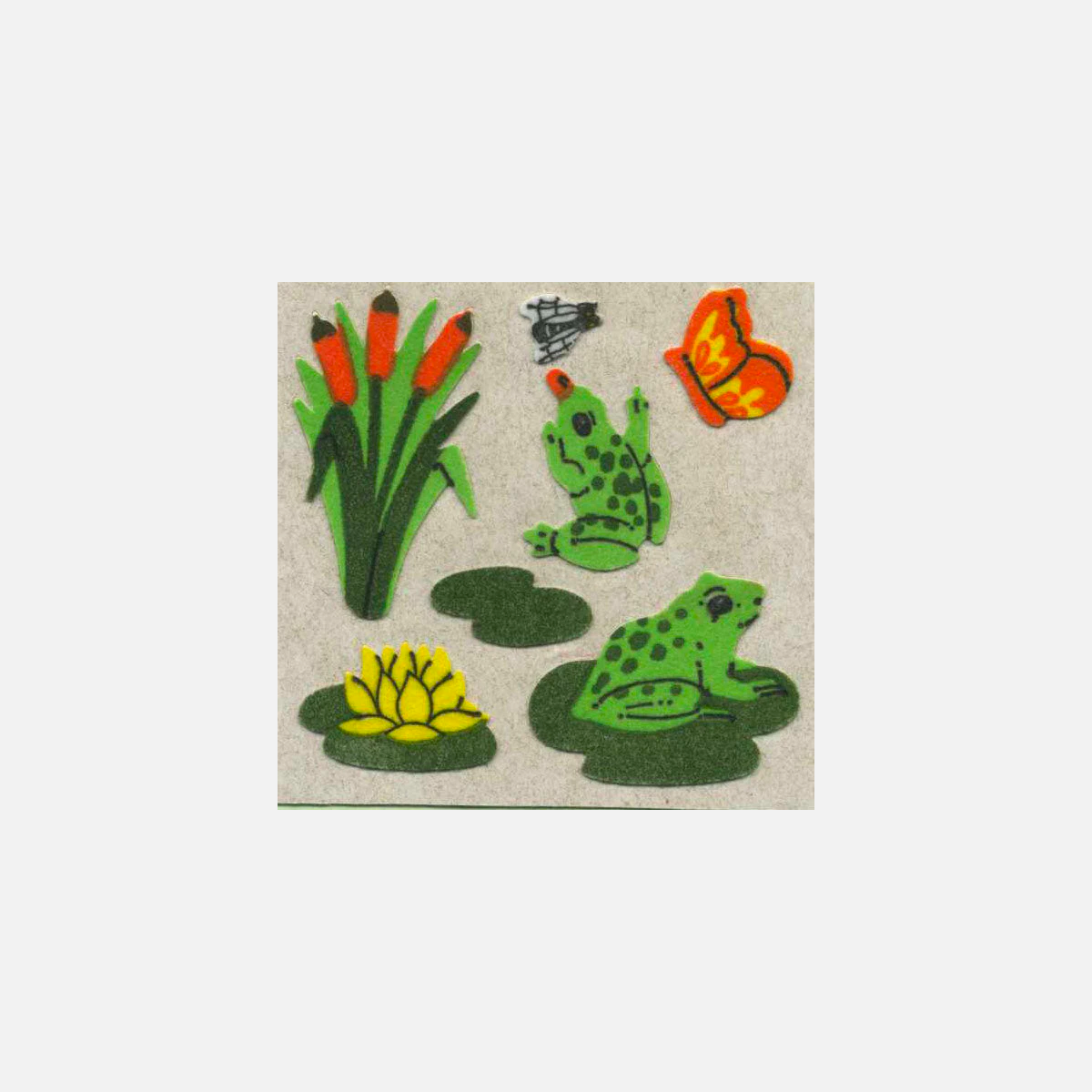 Frogs on Lily Pads