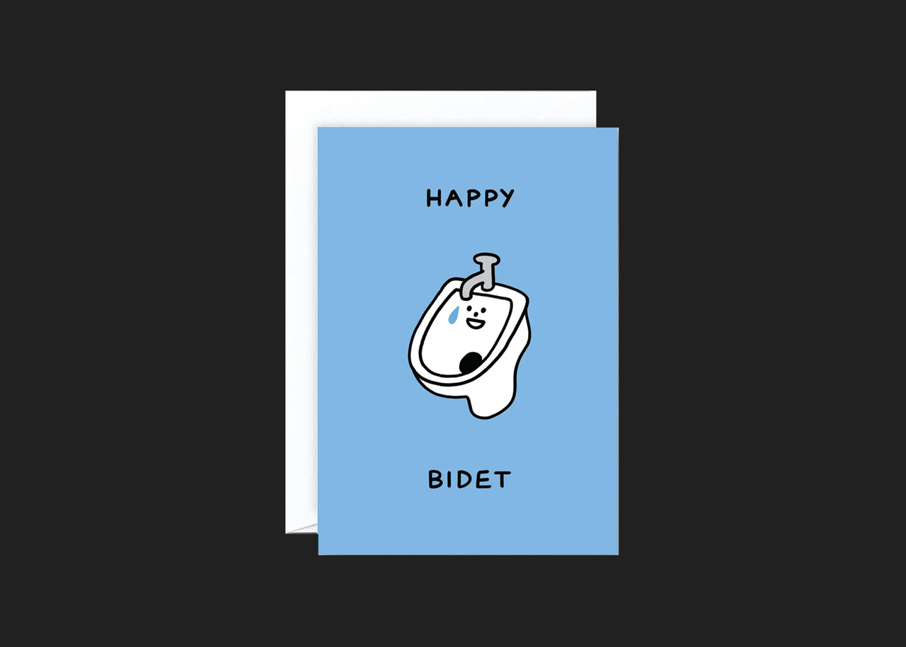 Happy Bidet Pun