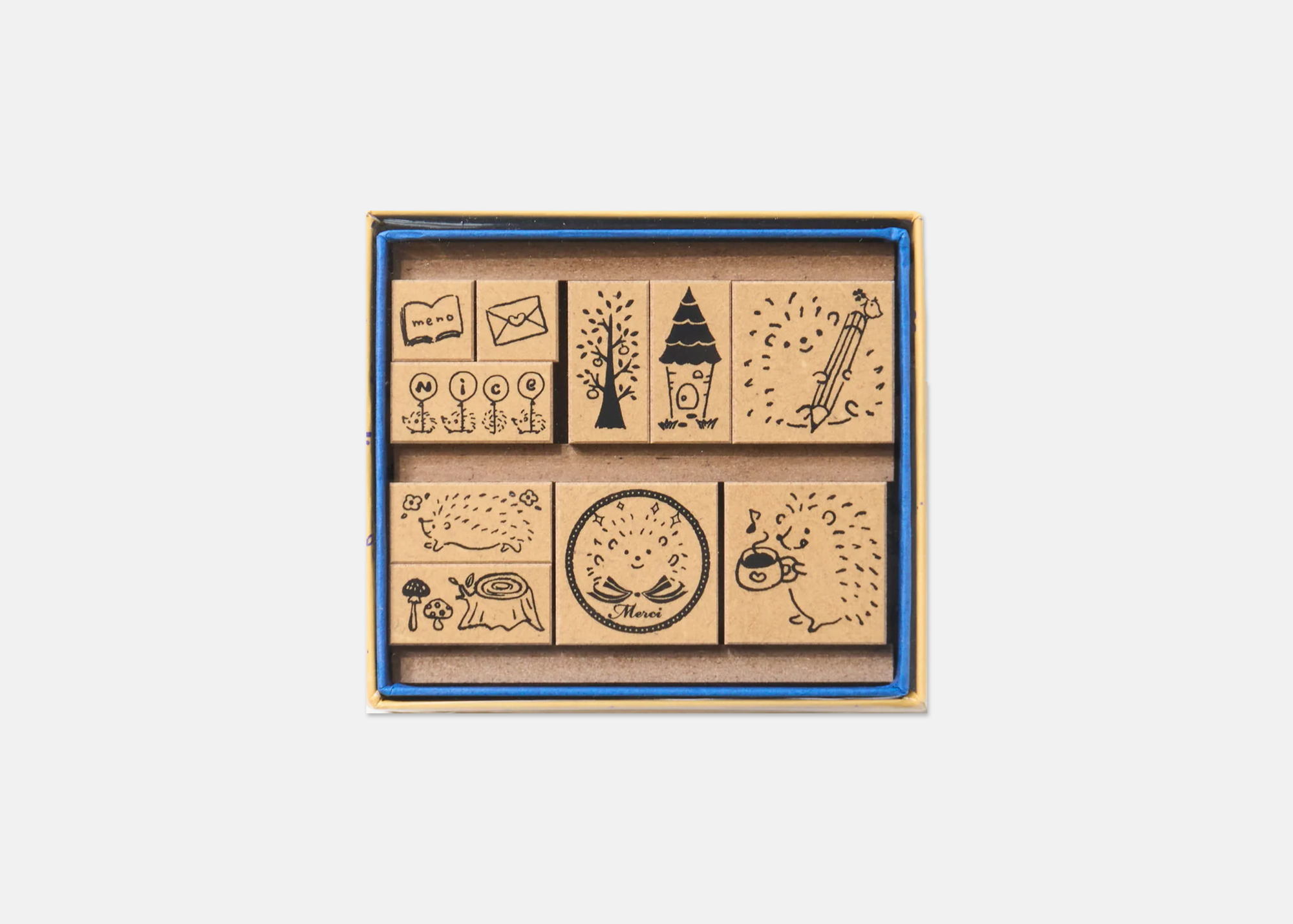 Stamp Set Box | Hedgehogs