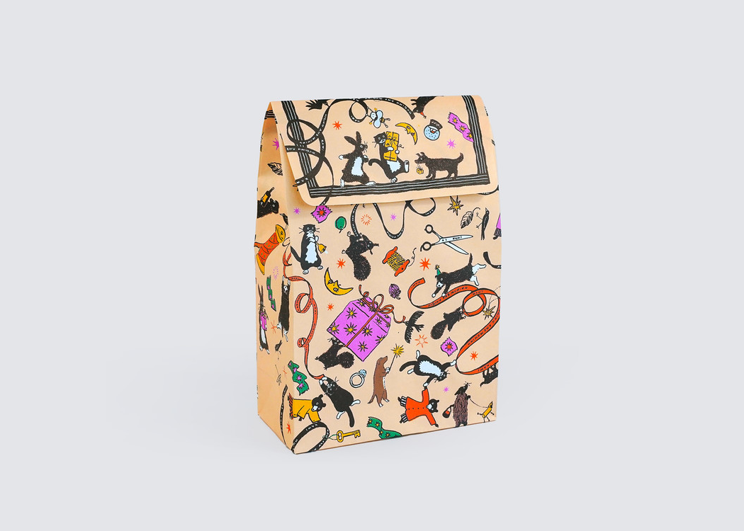 Block Bottom Bag | Marigold