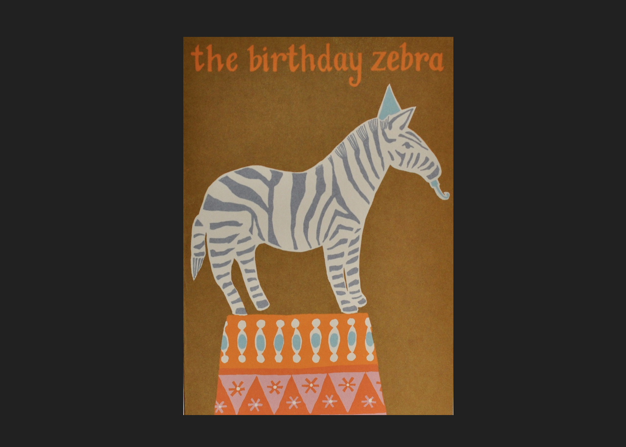 Happy Birthday Zebra