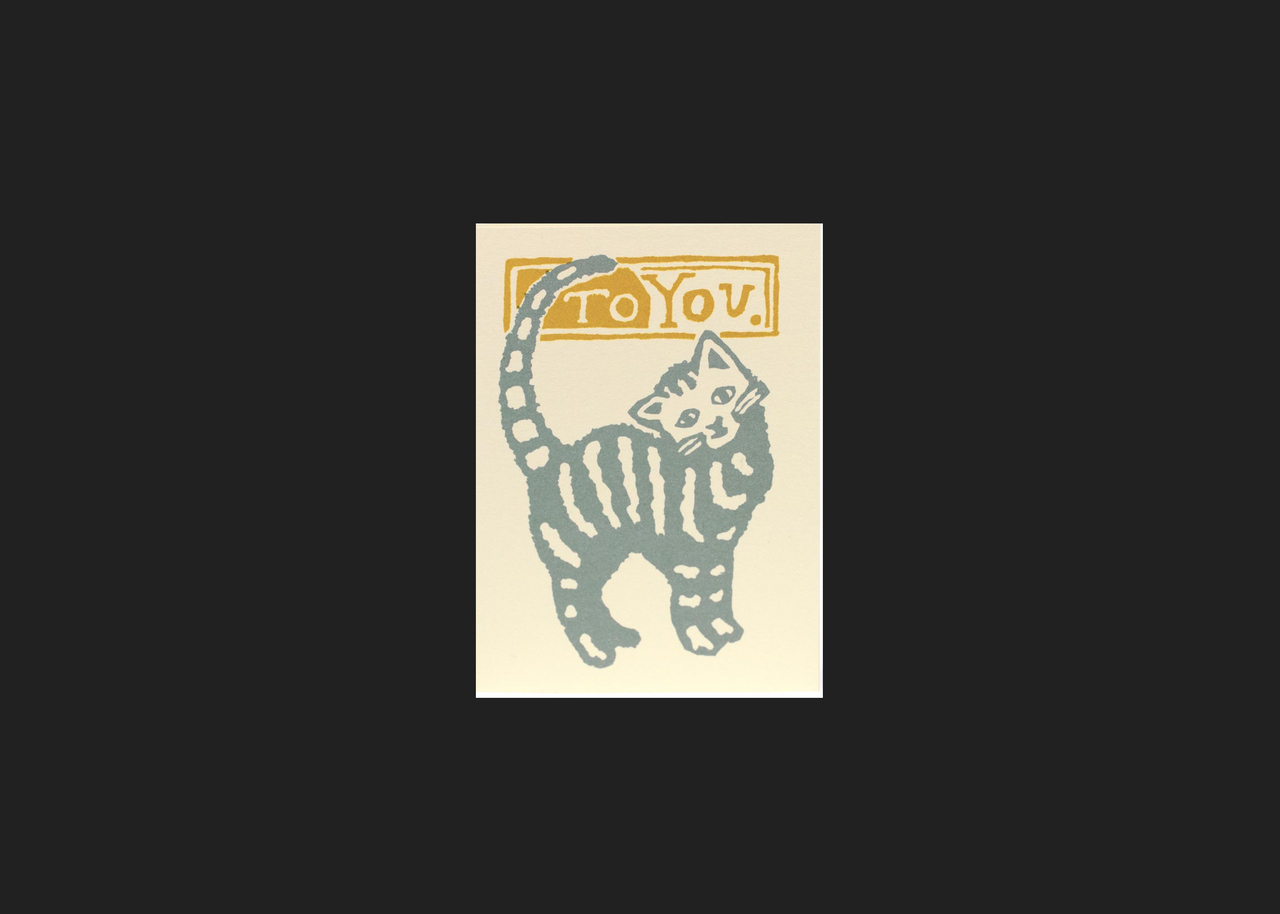 Small Card | To You Little Kitten