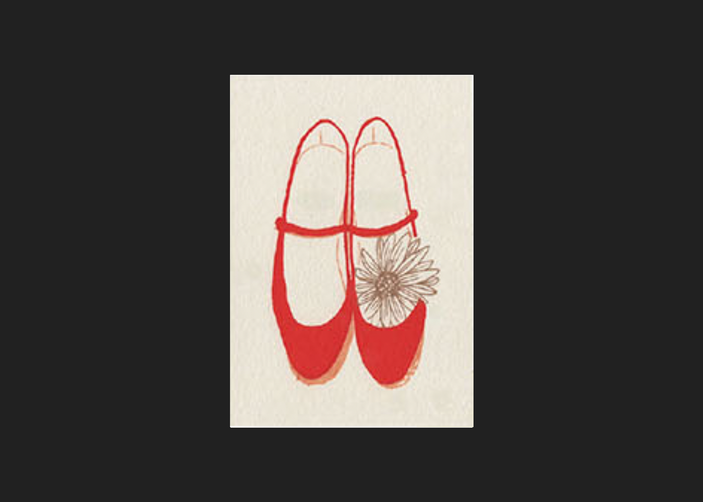 Red Mary Janes