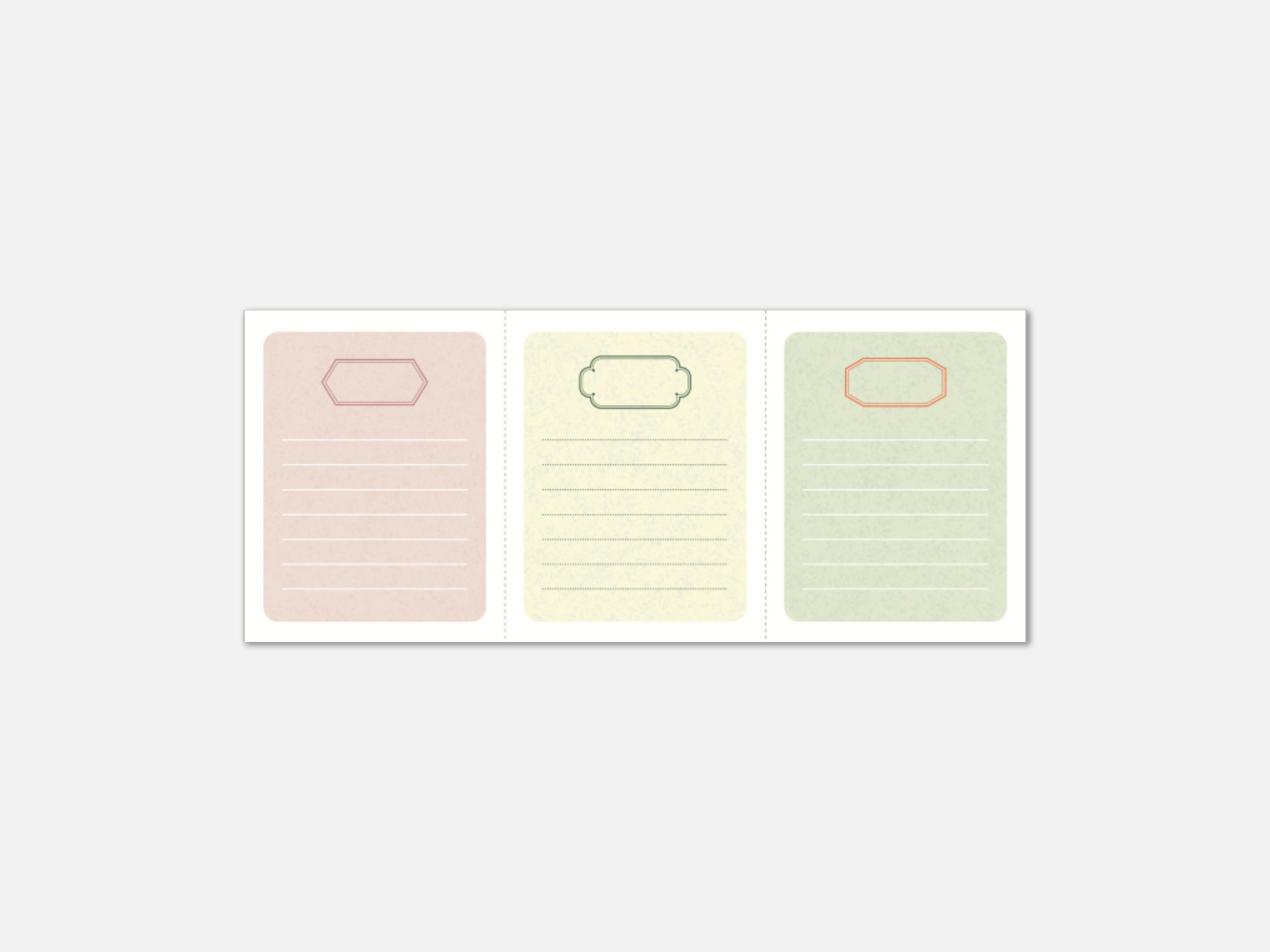 Index Memo Pad | Soft